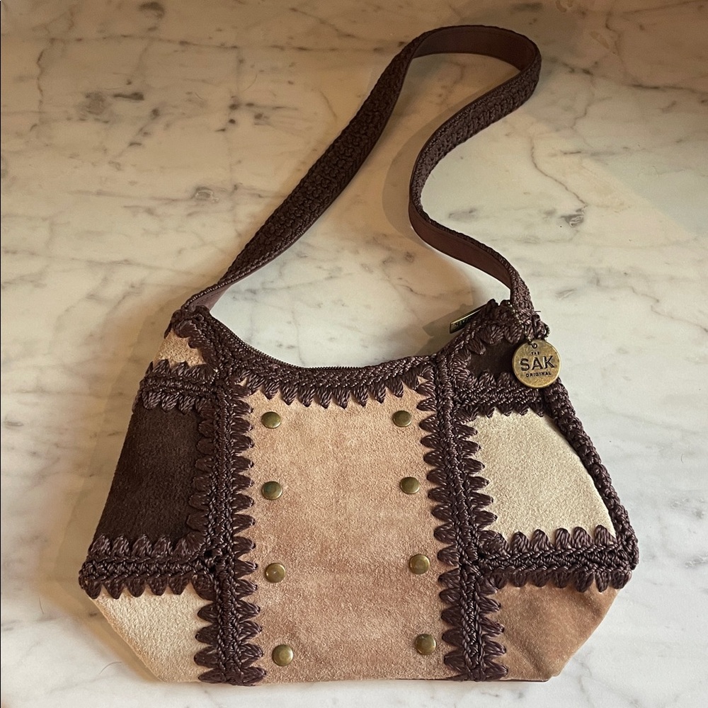 The Sak vintage patchwork purse